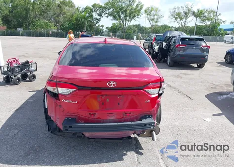 2021 Toyota Corolla Le из США, поврежденный, VIN JTDEPMAE5MJ130780